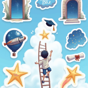Graduation & Farewell - Sticker Sheet v17